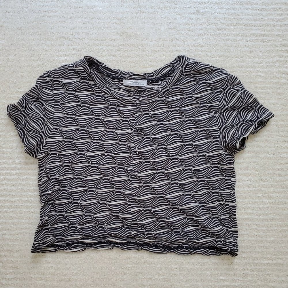 Zara Ruched Crop Top